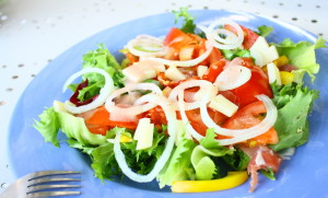 assiette fracheur de crudits d't